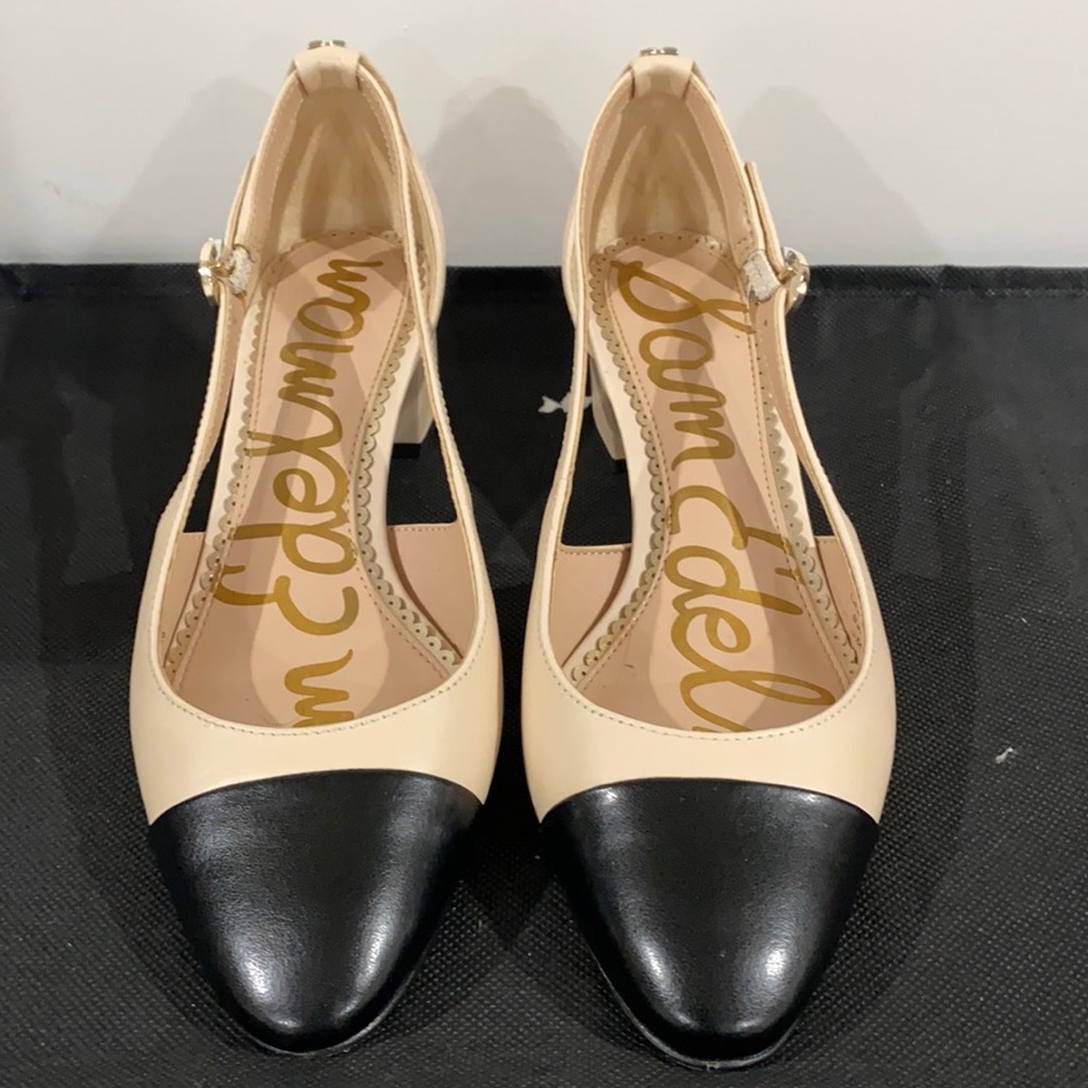 Sam Edelman Women's Leah Cutout Block Heel in Size 5